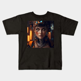 Steampunk Series, Hazel Kids T-Shirt